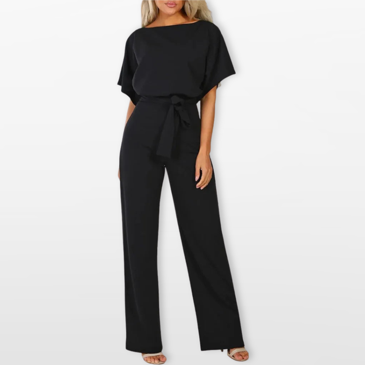 Combinaison Femme Taille Nouée Coupe Large