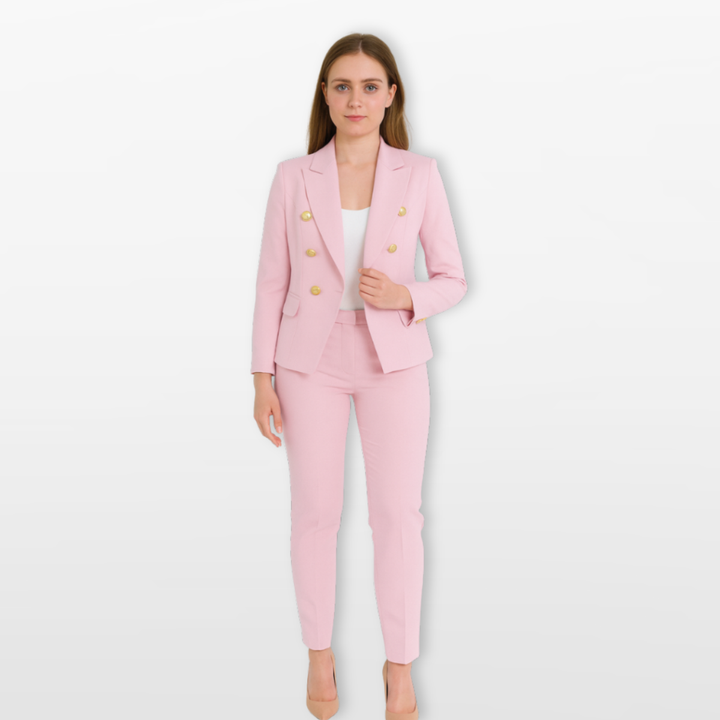 Tailleur Femme Coupe Ajustée Élégant