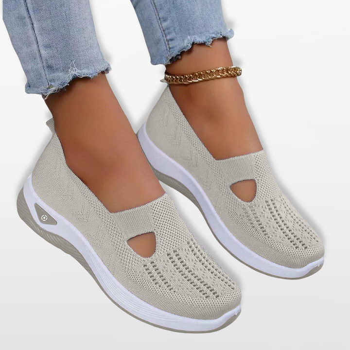 Baskets Slip-On Respirantes Femme