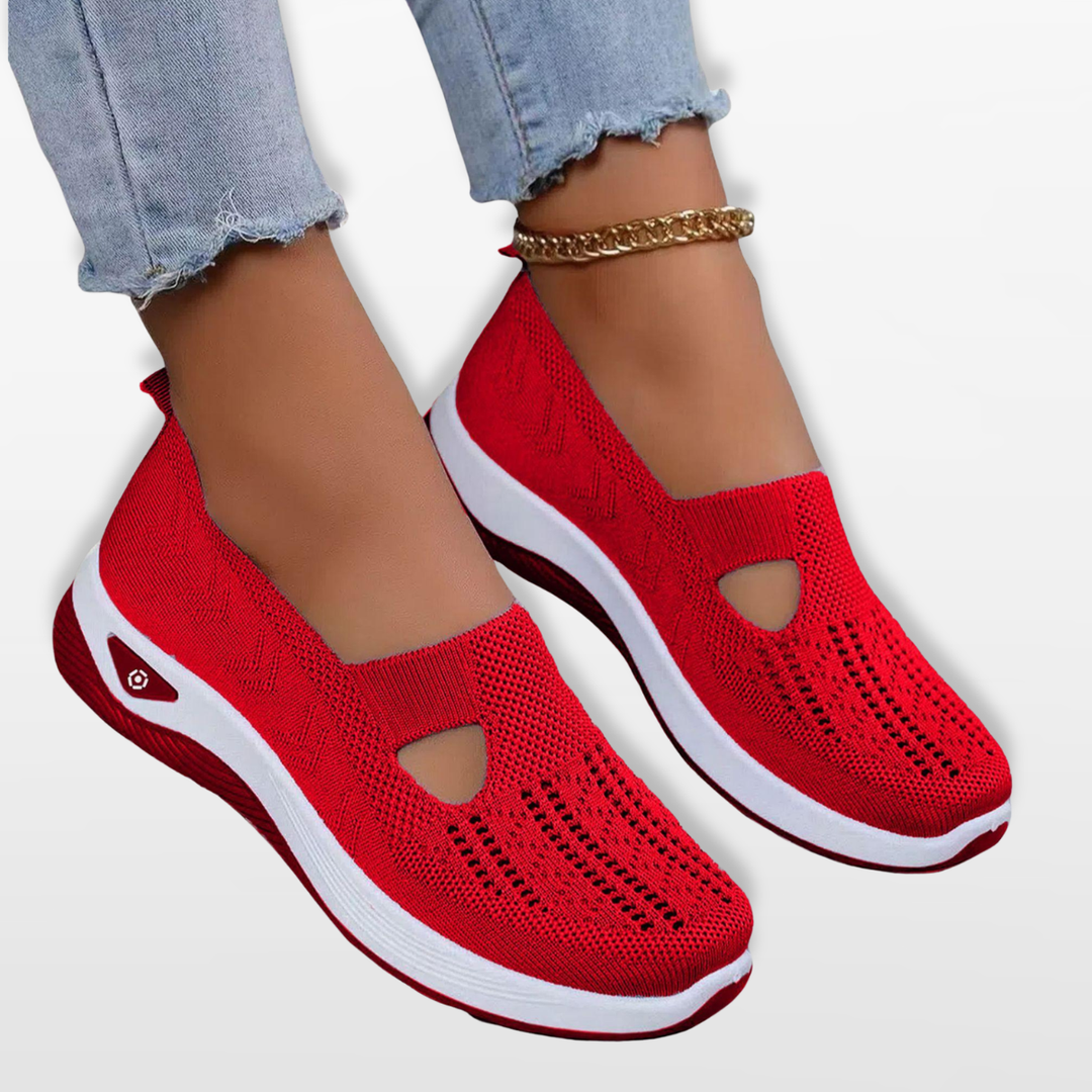 Baskets Slip-On Respirantes Femme