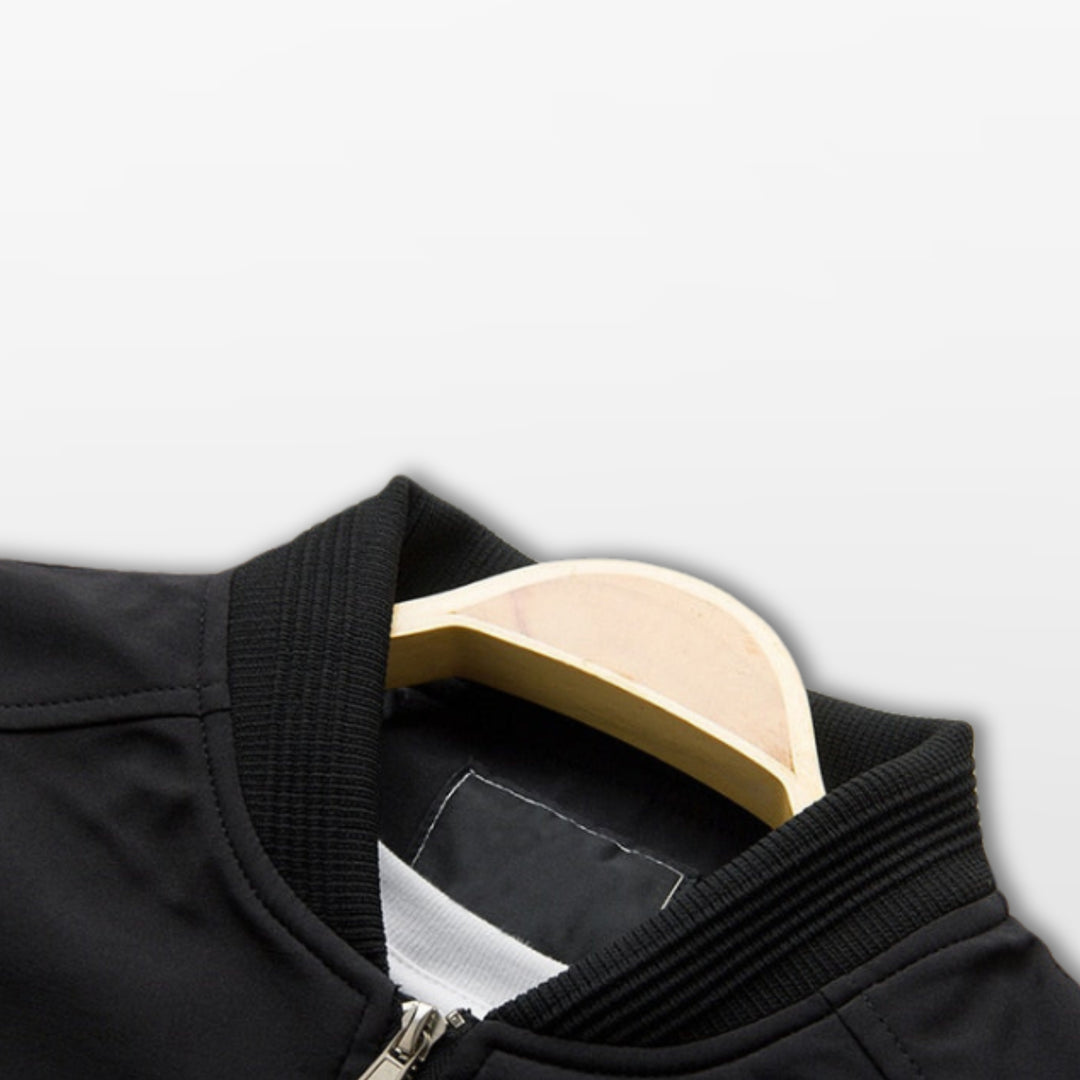 Blouson Bomber Léger Homme Coupe Ajustée