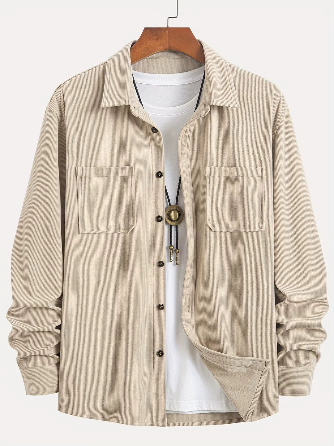 Surchemise Casual Style Utility Homme