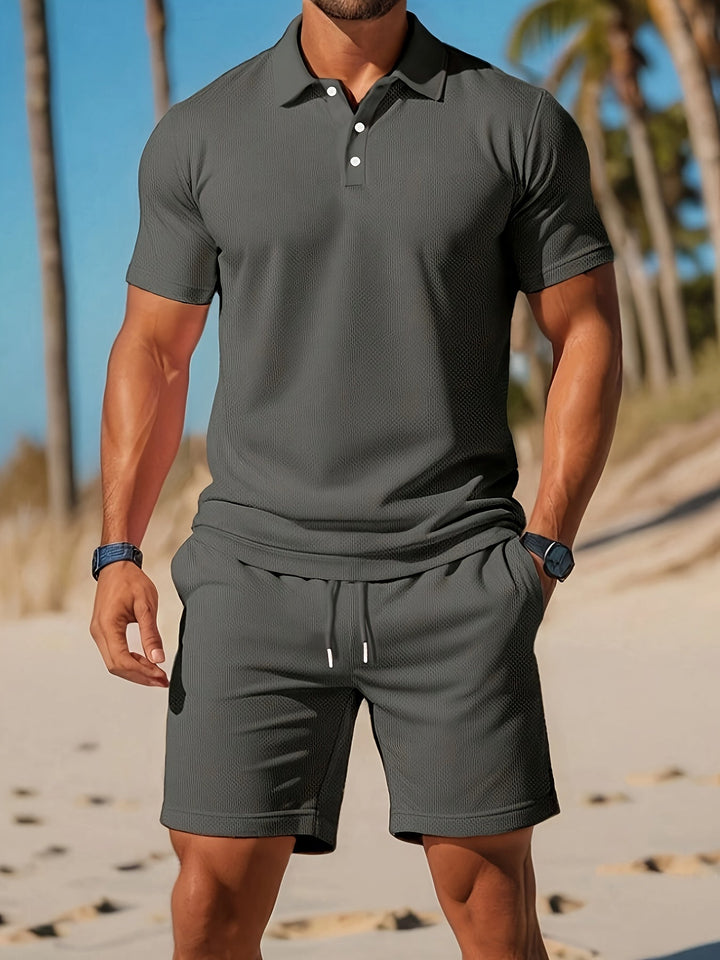 Ensemble Polo Short Casual Homme