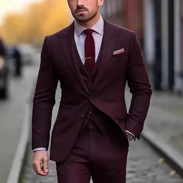 Ensemble Habillé Trois Pièces Homme