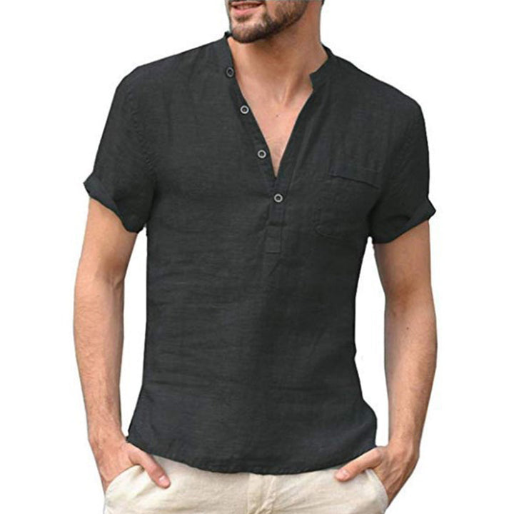 Henley Casual Homme