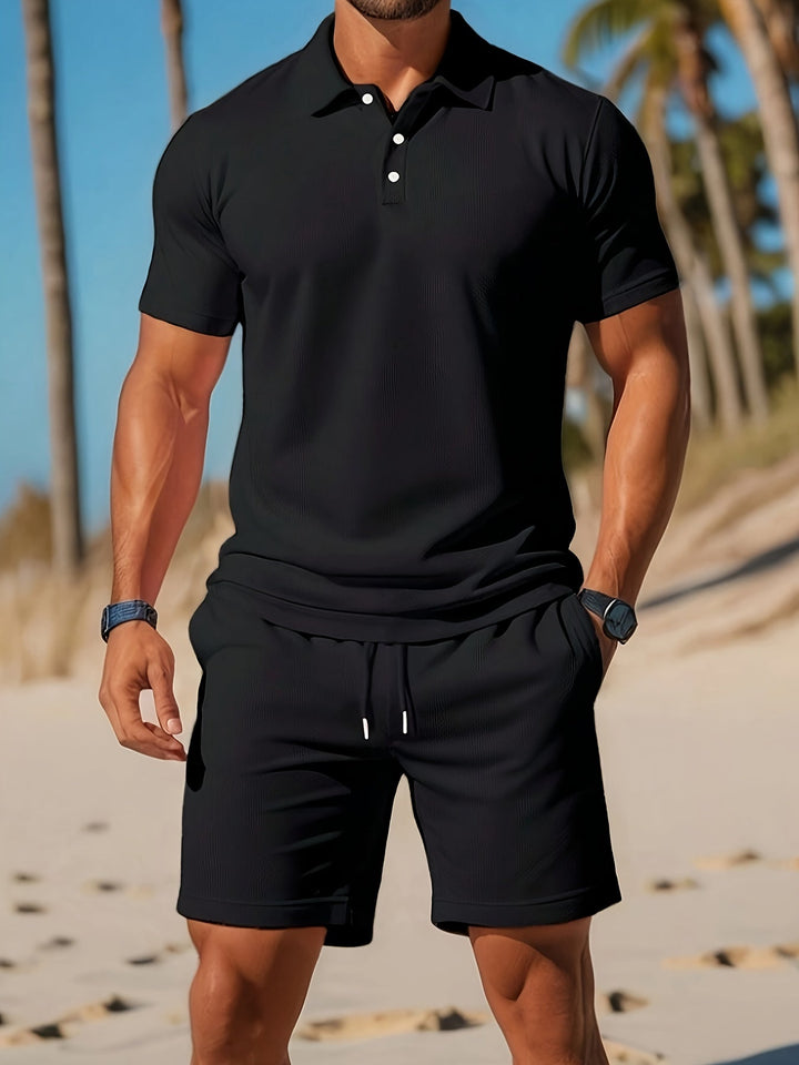 Ensemble Polo Short Casual Homme