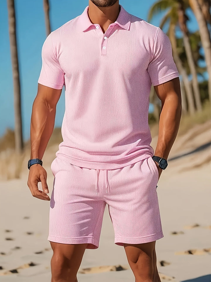 Ensemble Polo Short Casual Homme