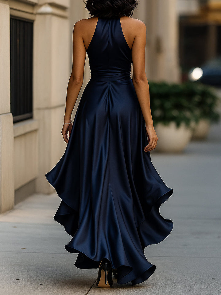 Robe Maxi Cache-Cœur Élégante Femme