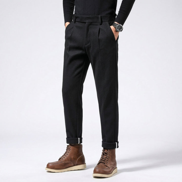 Pantalon Ajusté Élégant Homme