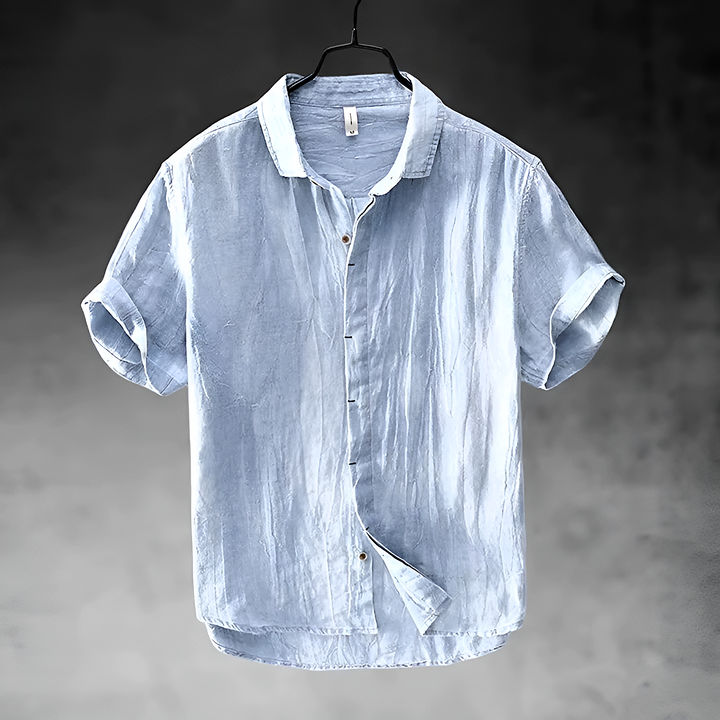 Chemise Manches Courtes Décontractée Homme